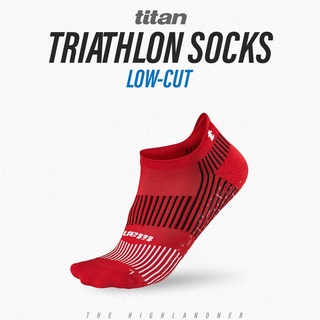 TITAN TRIATHLON ATHELETIC SOCKS LOW-CUT | ถุงเท้าไตรกีฬา