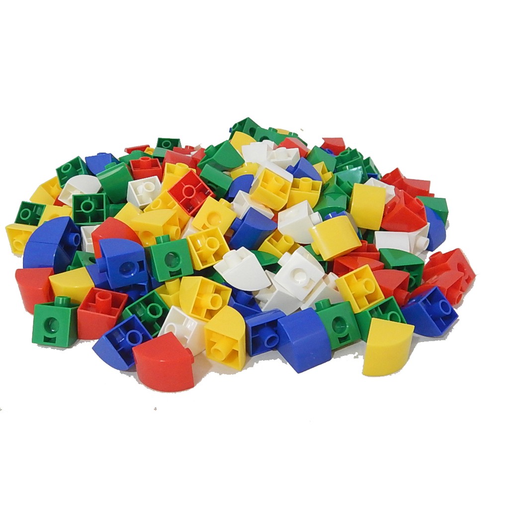 ตัวต่อ 1/4 ของวงกลม	(Quarter Circle Linking Cubes)