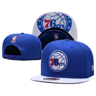 Good Quality หมวกแก๊ป หมวกฮิปฮอป Philadelphia 76ers cap NBA มือสอง