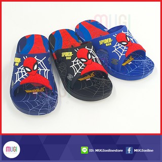 รองเท้าแตะเด็ก ลาย Spiderman ลิขสิทธิ์แท้ 100% รุ่น SD502