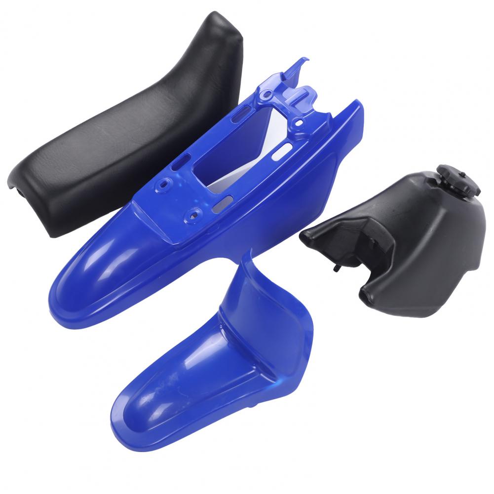 ด้านหน้าด้านหลัง Fenders การใช้ถังชุดที่นั่ง Fit สําหรับ Yamaha PW50 PW 50 PW-50 PEEWEE Dirt Bike