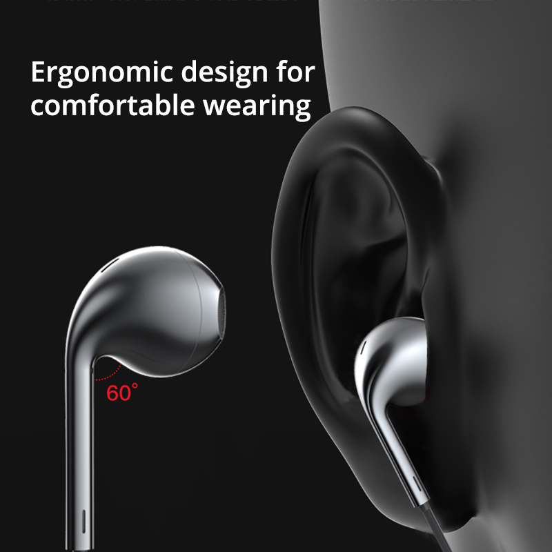 ชุดหูฟังสเตอริโอพร้อมไมโครโฟน 3 . 5 มม . Q2 In - Ear