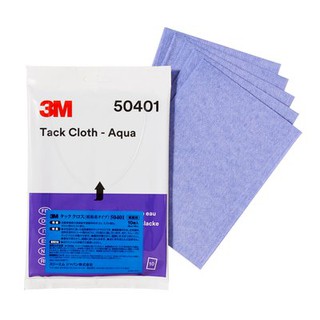 3M ผ้าเหนียว สำหรับสีสูตรน้ำ Tack Cloth 10pcs/pack 50401