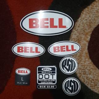 สติกเกอร์ติดหมวกกันน็อค Bell Bullitt RSD