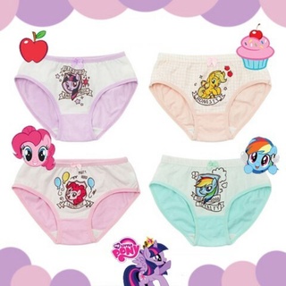 #กางเกงในเด็ก My little pony แบรนด์ kocotree เซ็ต 4 ตัว นุ่มใส่สบาย กางเกงใน