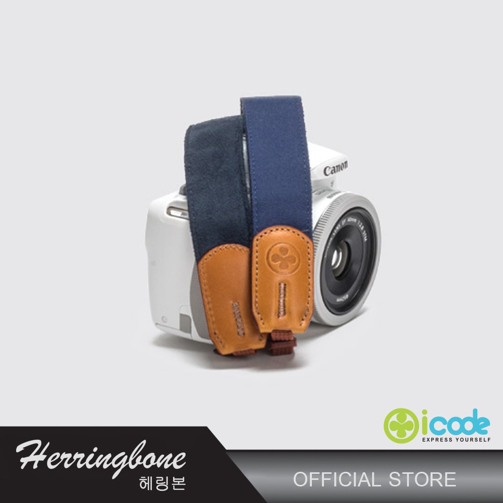 iCode สายคล้องกล้องPublic30--CANVAS ULTRA MARINE