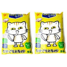 Katto ทรายแมว 5L x1 ทรายแมว3 กลิ่น