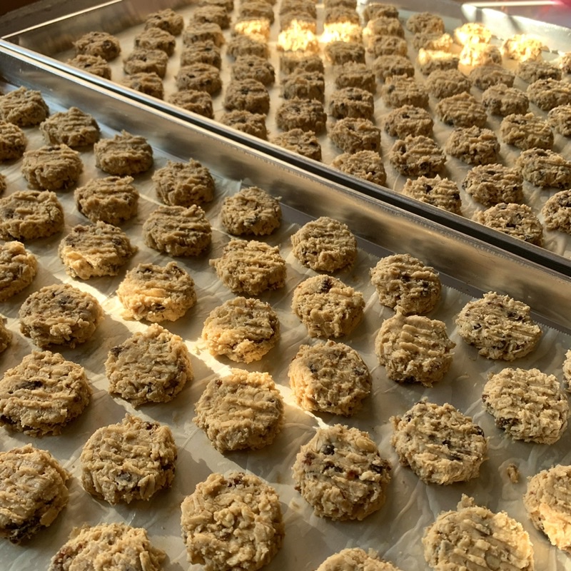 คุกกี้สามสหาย (คุกกี้ข้าวโอ๊ตเม็ดมะม่วง) สูตรหวานน้อย *มี3รสชาติ* - ขนมคุณละออ รูปที่ 5