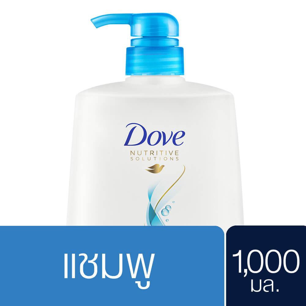 Dove Shampoo Volume Norishment (Light Blue) 1000 ml. UNILEVER