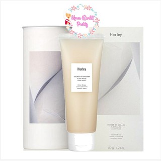 [Sep โค้ด 2JZNDG ลด 75B ขั้นต่ำ 300B วันที่ 1-30 ก.ย.2566] Huxley Secret of Sahara Sleep Mask Good Night 30g/120g บำรุงผิวหน้าข้ามคืน ด้วยสลีปปิ้งมาสก์สูตรเข้มข้น