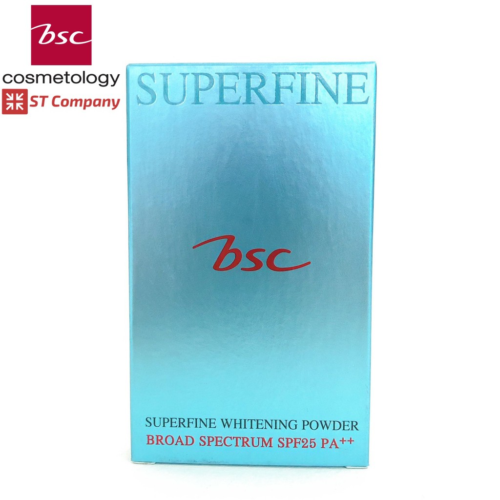 ตลับจริง 🔥 BSC SUPERFINE WHITENING POWDER SPF25 PA++ ตัวจริง 10 กรัม บีเอสซี ซุปเปอร์ไฟน์ ไวท์เทนนิ่