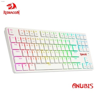 Redragon Anubis K539 RGB คีย์บอร์ดเกมมิ่งไร้สาย บลูทูธ 2.4G 3 โหมด 87 คีย์