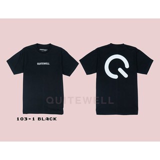 เสื้อยืดโอเวอร์ไซส์QWT103-1 SWITCH BLACKS-3XL