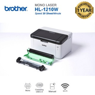 BROTHER HL-1210W พร้อมหมึกแท้