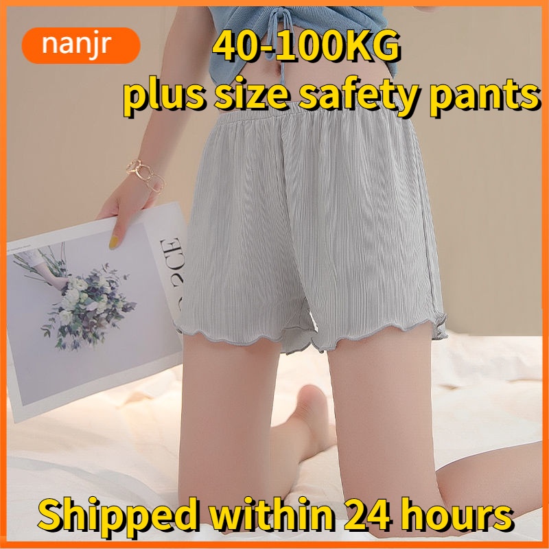 Womens safety pants loose antifade thin style home large size non