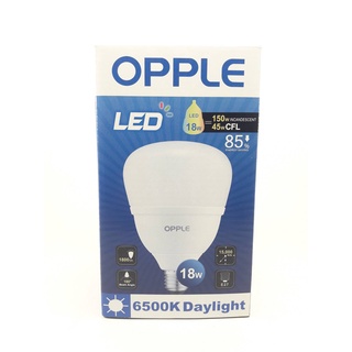 OPPLE หลอดไฟ LED 18W แสงขาว และแสงเหลือง