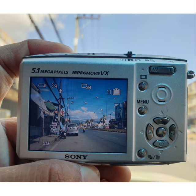 กล้องถ่ายรูป Sony 5.1 ล้านพิกเซล มืสอง