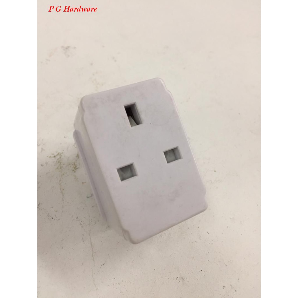 UK 3 Way Adaptor @13A