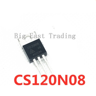 5pcs CS120N08 new Cs120N08A8 To - 220 85 V 120 A To220 Cs120N08 5 ชิ้น