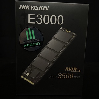 SSD (เอสเอสดี)  M.2 PCIe 256GB HIKVISION E3000 สินค้ามือหนึ่ง ประกันศูนย์ Advice 01/06/2570 สินค้าพร้อมจัดส่งทันที 📢