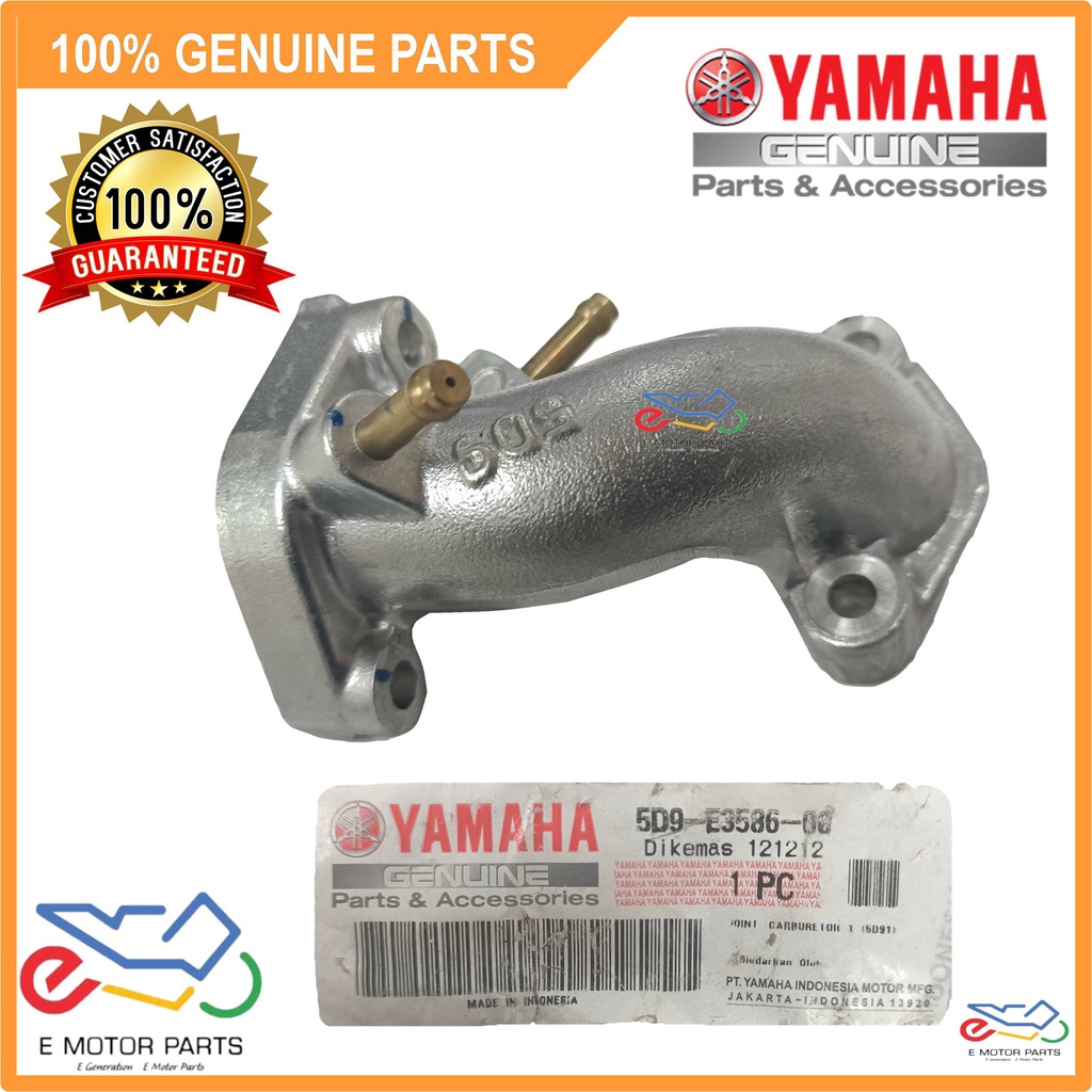 SRL115 SRL115Z CARBURETOR JOINT LAGENDA 115Z SENDI CARBURETOR INTAKE PIPE - 5D9-E3586-00