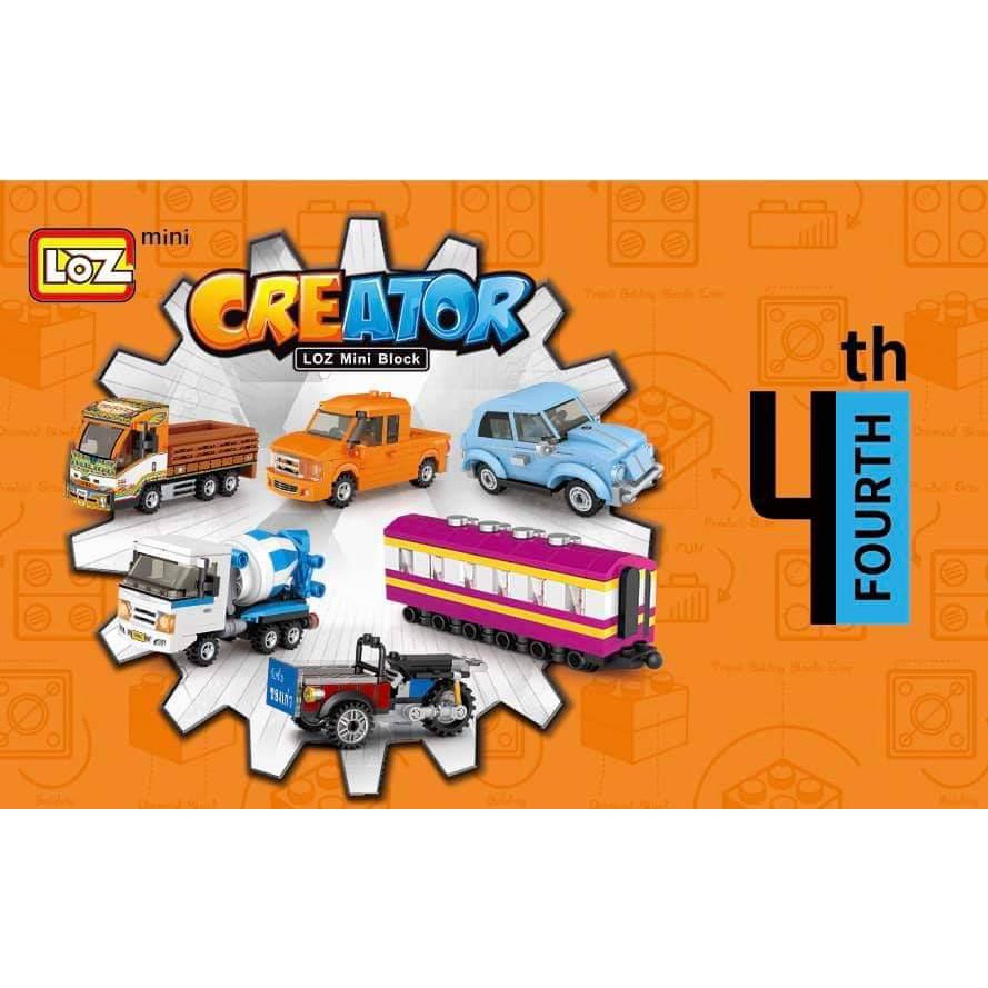 LOZ MINI BLOCK CREATOR บริคหรรษาเที่ยวทั่วไทยV4 มีให้เลือก 6 แบบ