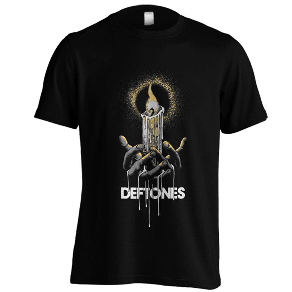 เสื้อยืดวง Deftones C013 สีดํา Size S - XXL Music Distro Shirt