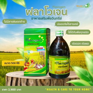 ฟลาโวเจน อาหารเสริมพืชอินทรีย์ ขนาด 500 ซีซี