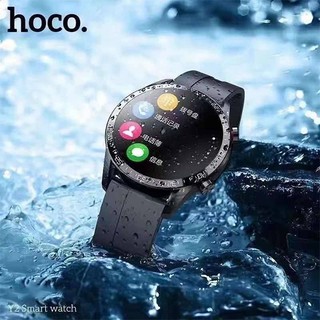 Smart watch HOCO Y2 นาฬิกาสมาร์ทวอทซ์ ดีไซน์สวย ทรงกลม ฟังก์ชั่นเยอะ นับอัตราหัวใจ ใส่ออกกำลังกาย