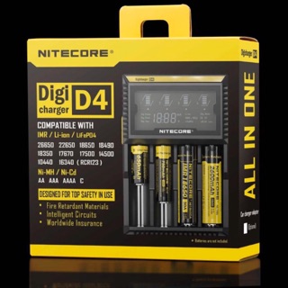 ของแท้100% Nitecore D4 เครื่องชาร์จอัตโนมัติ