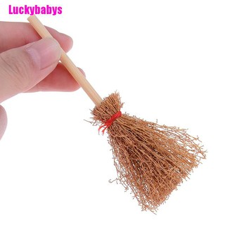 Luckybabys 1:12 ไม้กวาด ขนาดเล็ก อุปกรณ์ครัว สําหรับ