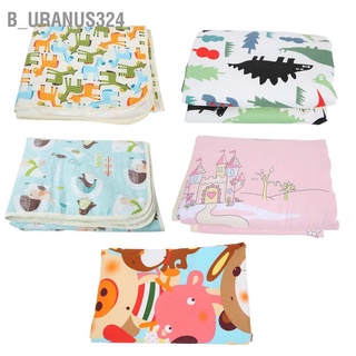 B_uranus324 Three Layers Waterproof Diaper Changing Mat Newborn Baby Urine Pad