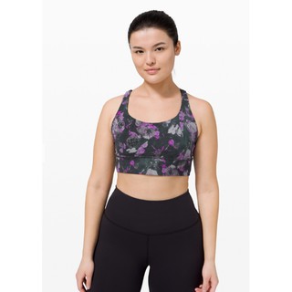 Lululemon Energy Bra Long Line - Floral Shift Multi