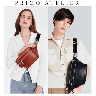 กระเป๋าคาดอก REGALO หนังวัวแท้ : by PRIMO ATELIER