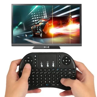 เม้าส์คีย์บอร์ดมินิไร้สายคอมโบ Mini Wireless Keyboard คีย์บอร์ดไร้สายมินิ มีพิมพ์ภาษาไทย เรืองแสงได้ 3สี ฟังก์ชั่นทัชแพด