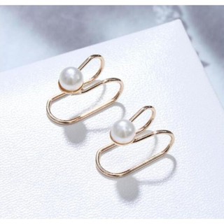 AGH(ER-002)​🔖set 2 earcuff ต่างหูเกี่ยวแฟชั่น