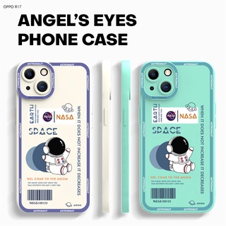 OPPO R17 Reno 2 2F 3 4 4F 10X Zoom Pro 4G เคสออปโป้ สำหรับ Case Cartoon NASA Space Astronaut เคส เคสโทรศัพท์ เคสมือถือ Silicone Cases