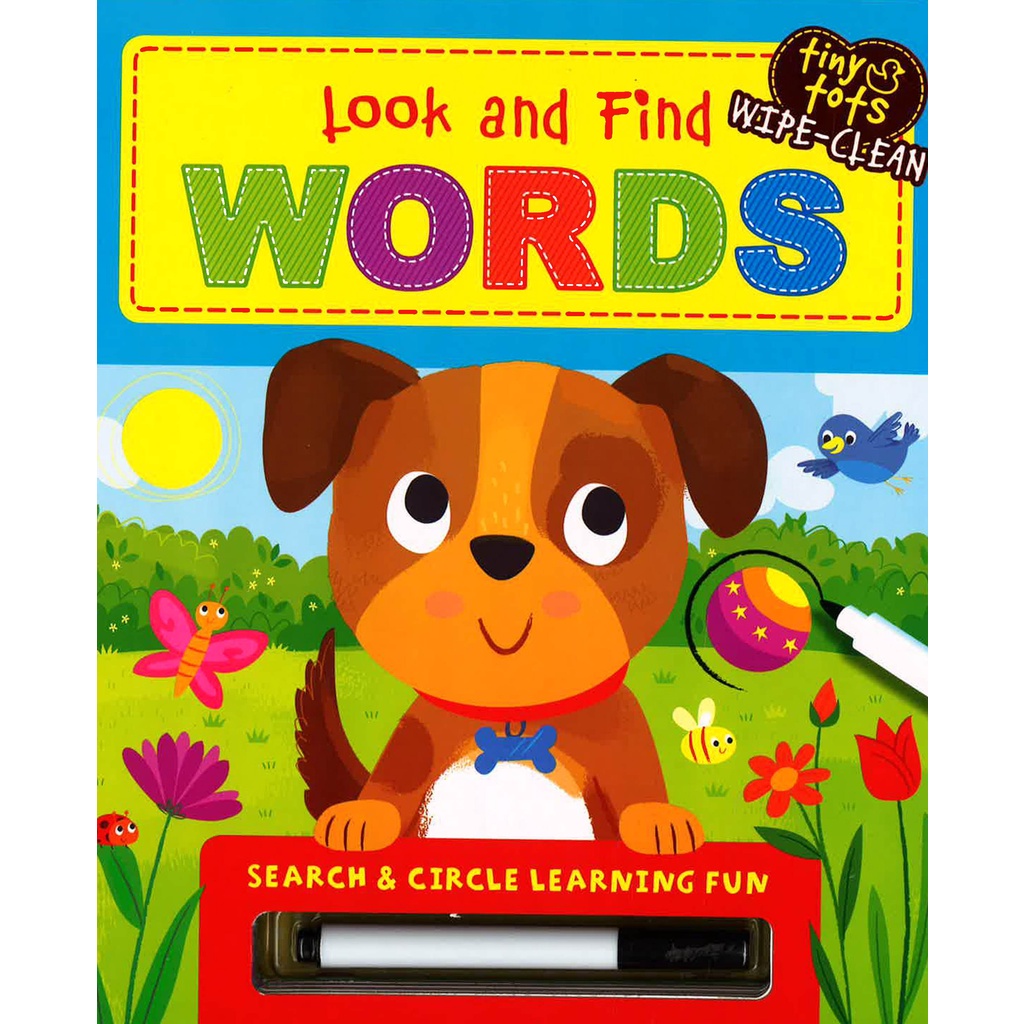 BBW หนังสือ Tiny Tots Search & Seek: Look And Find: Words ISBN: 9781785579363