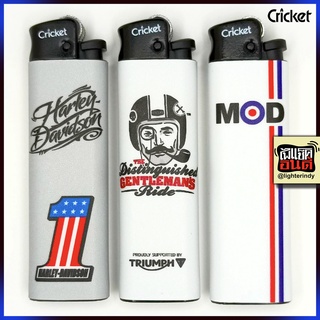 No.24 ไฟแช็คคริกเก็ต Cricket ลายสวยๆ lighter ไฟแช็คอินดี้  ไฟแช็ก เก๋ๆ แฟชั่น ไฟแช็คเท่ๆ ไฟแช็คสะสม ลายสติ๊กเกอร์