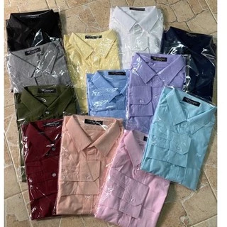 👔เสื้อเชิ้ตคอปกแขนยาว👔 2XL,3XL,4XL ผ้าOxford คัตติ้งเนี๊ยบ