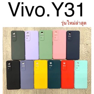 T1X(พร้อมส่งในไทย)เคสTPU​นิ่ม​สีพาสเทลคลุมกล้องVivo Y33T/Y21T/Y21 2021/Y33S/V21 5G/X60Pro 5G/Y52/Y72 5G/Vivo Y31(2021)