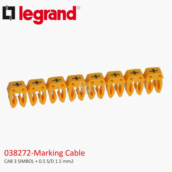 LEAGRAND CAB 3 SYMBOL + 0.5 ถึง 1.5 mm2