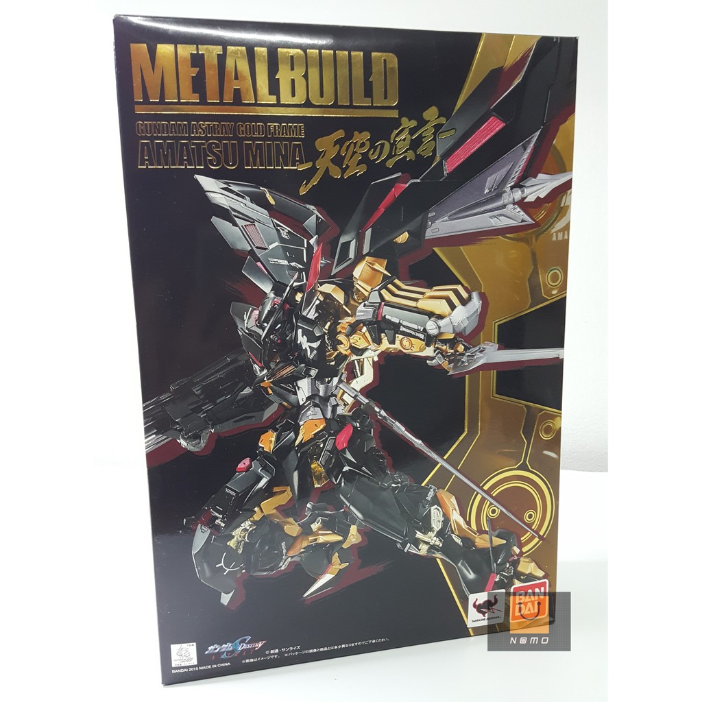 Metal Build: Gundam Astray Gold Frame Amatsu Mina (มือสอง)