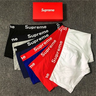 Supreme กางเกงในชาย (มี 3 ตัว) ผ้านิ่มๆใส่สบาย 006#