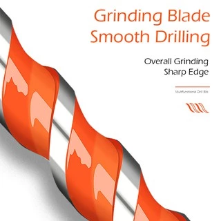 5pcs(6/6/8/10/12mm) ชุดดอกสว่านเจาะรู อเนกประสงค์ Alloy Triangle Overlord Drill Bits เจาะหินอ่อน อย่างดี เจาะอิฐ เจาะไม้