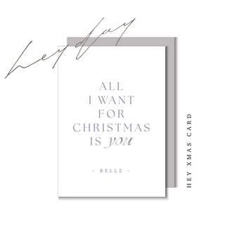 ✨✨HEY! XMAS Card การ์ดวันคริสมาสต์ ปีใหม่ No.5