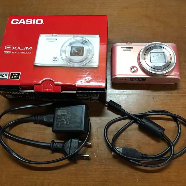 ขายแล้ว 📷 [USED] CASIO ZR5000 กล้องฟรุ้งฟริ้งพับจอเซลฟี่ได้