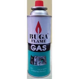 Buga Flame Gas แก๊สกระป๋องใหญ่ 375ml (แพค 1 กระป๋อง)