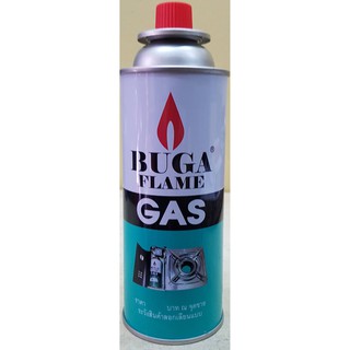 Buga Flame Gas แก๊สกระป๋องใหญ่ 375ml (แพค 1 กระป๋อง)