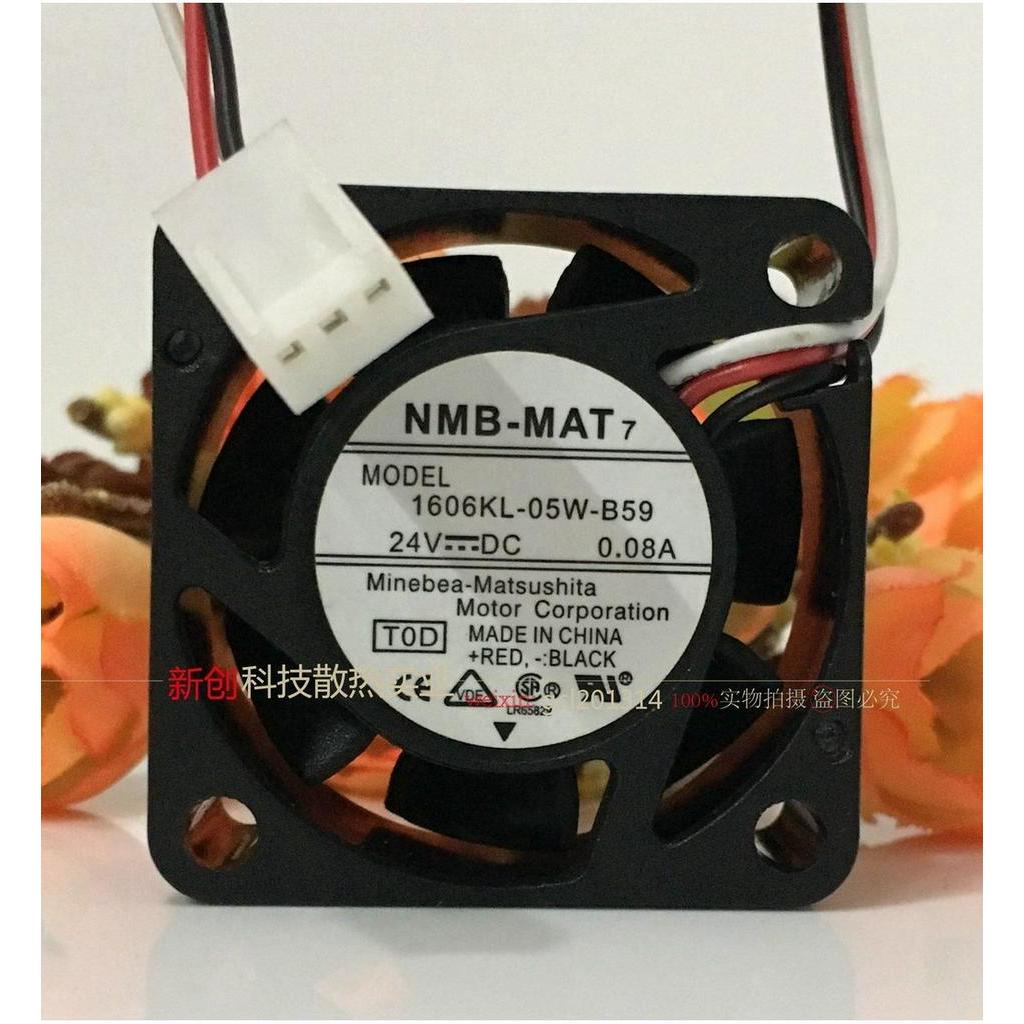 1606kl-05w-b59/b50 ใหม ่ เอี ่ ยม Original NMB4015 DC24V 0.08A Fanaco พัดลมพัดลม